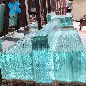 Custom 15mm Low Iron Safety Toughened Glass For Partition