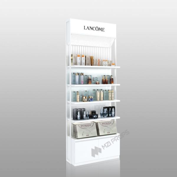 Quality ZhMS-V3 Soft Film Light Box Skincare Display Rack for Cosmetics Retail Stores wholesale