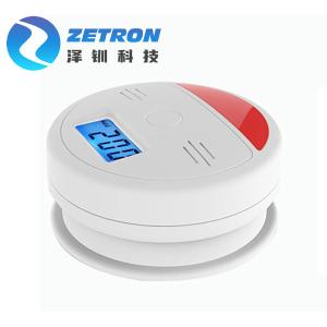96*38mm mini Smoke And Carbon Monoxide Detector OEM With Liquid Crystal Display