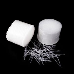 48mm 54mm PP Macrofiber For Precast, Shotcrete Concreting