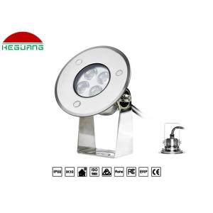 Cheap 6500K Low Voltage Underwater Pond Lights , Color Changing Led Pool Lights 3W for sale