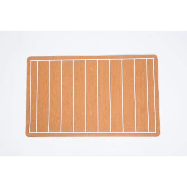 Quality L120cm EVA Faux Teak Sheet For Marine Yacht Boat wholesale
