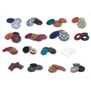 Granite Marble Resin Polishing Pads For Concrete Diamond Grinding Discs