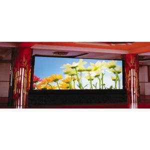 Slim 4mm Indoor Full Color Led Panel Installed In Hotel , 2500cd Per Square