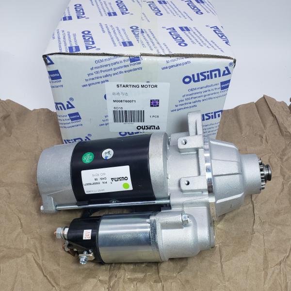 Quality M008T60071 24V 11T 4.5KW Excavator Starter Motor For Mitsubishi Engine 6D16 wholesale