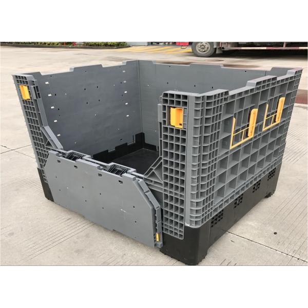 1200*1000*1000mm heavy duty collapsible container/ pallet boxes/plastic storage box