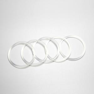 Customized Rubber O Rings Seal , Silicone Clear Rubber O Ring