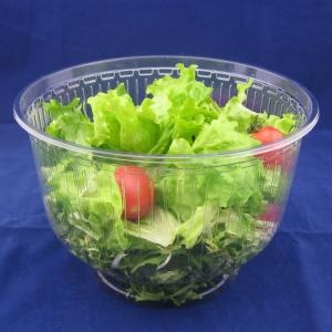 OEM Customized Shape Disposable Plastic Salad Bowl With Lids