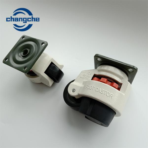 Quality Nylon Locking Roller Ball Casters Heavy Duty Retractable Workbench Casters wholesale