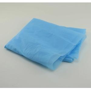 PE / PEVA Disposable Isolation Clothing Personal Safety Apron With Sleeves