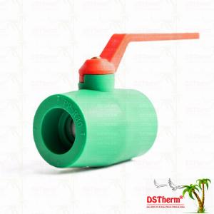 Cheap European Standard Heavier Type Plastic Ppr Brass Ball Valve With Brass Ball Fast Flow Ball Valve for sale