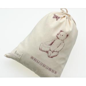 Refined Cotton Drawstring Bag Foldable Cloth Drawstring Bags for Storage