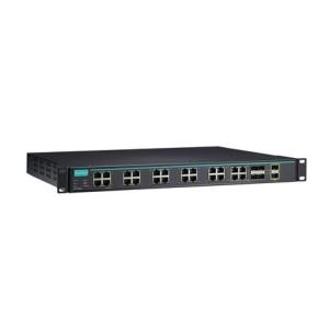 Cheap Moxa ICS-G7526A/ ICS-G7528A Series switch Layer 2 managed switches 10GbE-port for sale