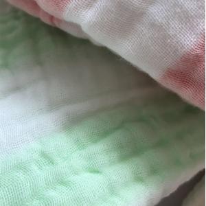 Infants Grade Crepe Swaddle Gauze Fabric Three Layer Keep Warm
