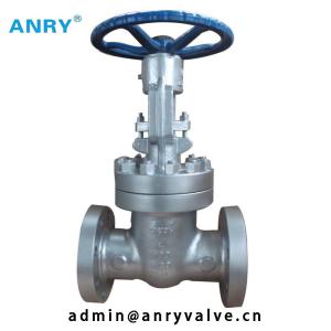 Class 600~2500 Pressure Seal A105 Body 13%CR Wedge RTJ Gate Valve