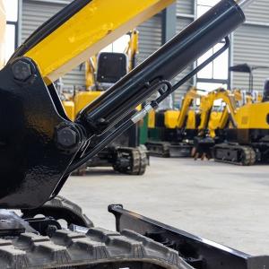 EPA Small Digging Machine ODM Micro Mini Excavator 1711mm Rotation Radius