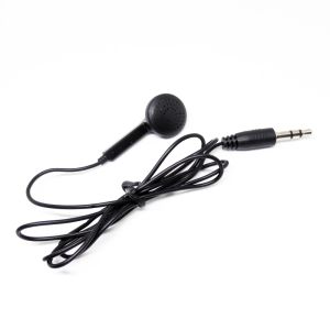 Discounted 3.5mm Single Mono Earbud Headset Earphone with 1.2M Cord Length and