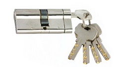 Brass Euro Turn Cylinder Lock With Breaker Strip Long Working Lifespan