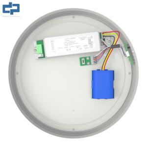 Colour Dimmable Robust Round Ceiling Lights IP65 Industrial Oyster Fixtures