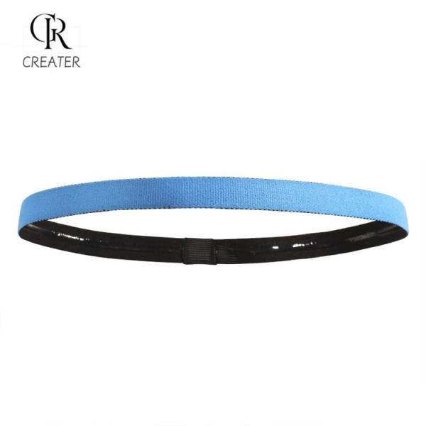 Elastic Running Non Slip Silicone Yoga Hair Headband Wraps Custom Sports Accessories