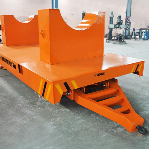 60 Tons Industrial Rail Cart For Steel Works Warehouse Working Speed 35m/Min