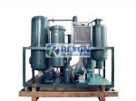 Water Removal Hydraulic Oil Filter System , Vacuum Dehydrator Oil Purification
