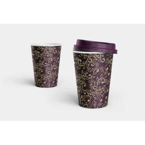 Single And Double PE Coated Paper Tea Cup Making Machine With Hot Air System