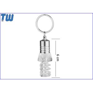 Acrylic Energy Saving Lamp 2GB Jump Drive USB Memory Stick LED Light