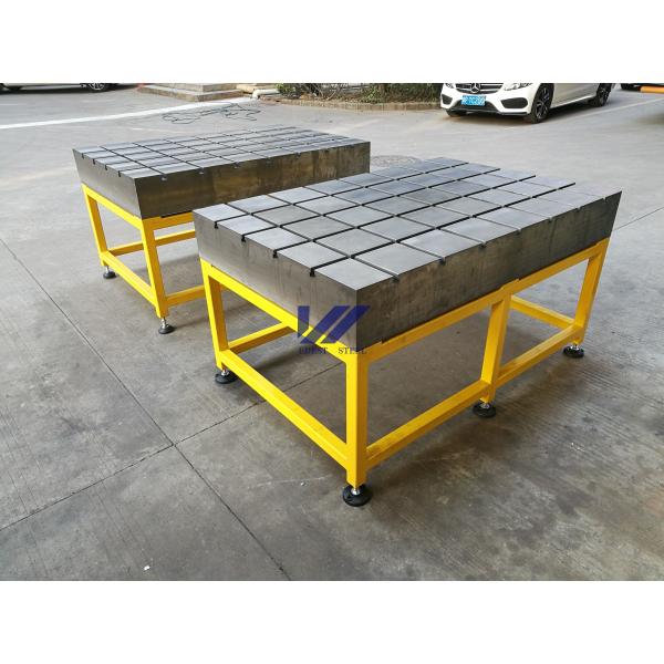 High Strength Cast Iron T Slot Work Table Workbench Custom Made
