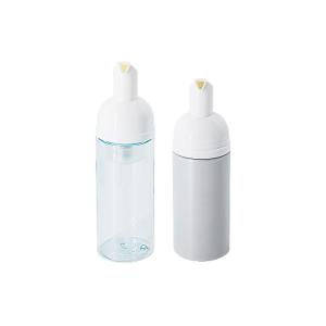 Empty 120ml 150ml Foam Pump Bottle Pet With Circular Arc Or Right Angle Cover