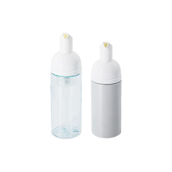 Quality Empty 120ml 150ml Foam Pump Bottle Pet With Circular Arc Or Right Angle Cover wholesale