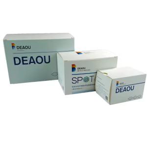 Foldable Custom Small Folding Carton Packaging Box For Medicine Cosmetic Paper