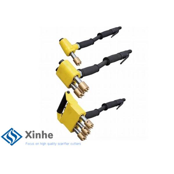 Quality Heavy Duty Scabblers 4 Tips Replaceble Carbide Tipped Scabbling Head wholesale
