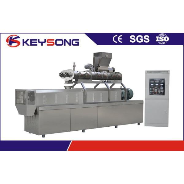 Large Capacity Food Extruder Machine Two Screw Extruder 800 - 1200kg / H For