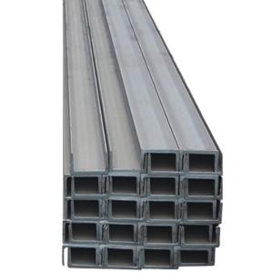 China Q235 Galvanized Steel Profile 100*50*6000 U Shape Steel Beam Light Gauge on sale