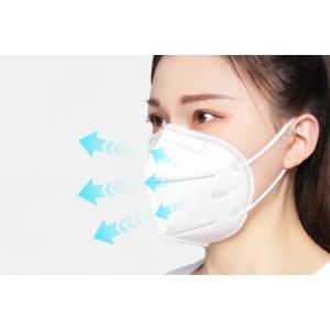 Single Use Kn95 Protective Mask Breathable , Standard Earloop Face Mask