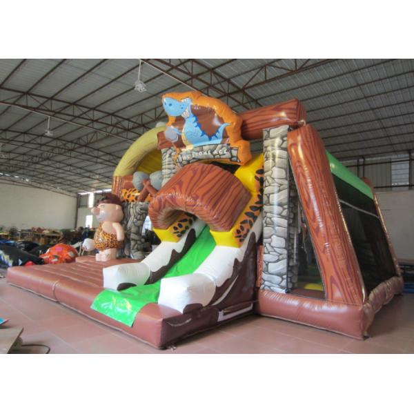 Safari park inflatable combo Stone Age inflatable combo primitive inflatable
