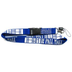 China China lanyard factory for imprint polyester neck strap lanyards with phone string holder, on sale