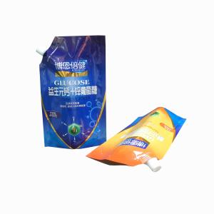 recyclable laminated material food grade 200g 900g side spout sauce spice pepper