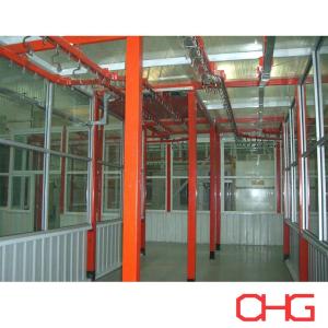 Automatic Powder Coating Production Line for Auto Parts with PLC Control Unit