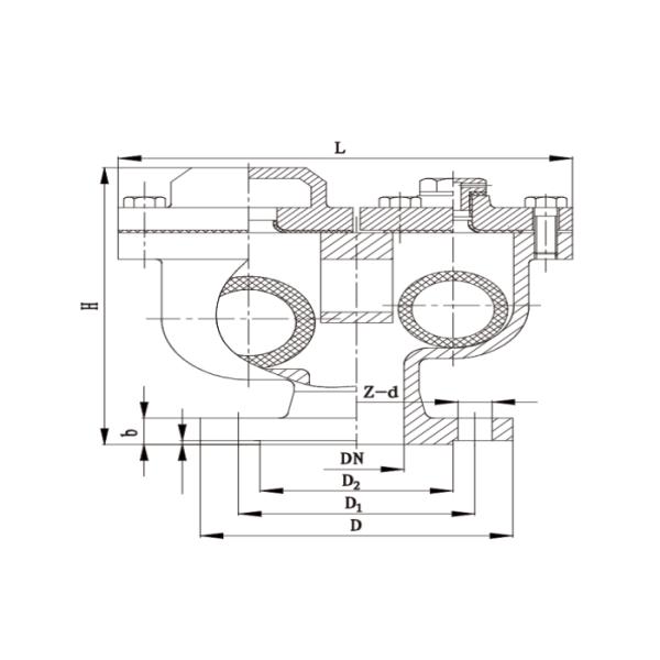 Ductile Iron Double Ball Air Valve , Automatic 1.6mpa Air Release Valves