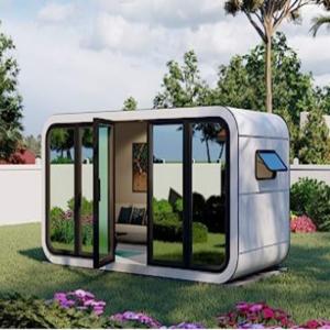 Galvanized Steel Frame Modern Container House for Garden Pod Capsule and Apple