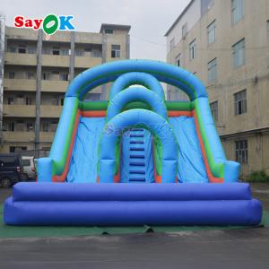 Inflatable Water Slides Double Water Slide with Pool Water Slide Inflatable for