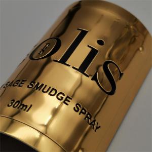 Waterproof Luxury Gold Foil Embossed Candle Jars Labels Sticker Adhesive