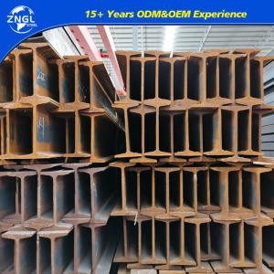 Construction Structural I Beam with 6mm-16mm Web Thickness and Hot Rolled Metal