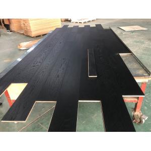 100% Pure Black Oak Multi-Layers Engineered Wood Flooring
