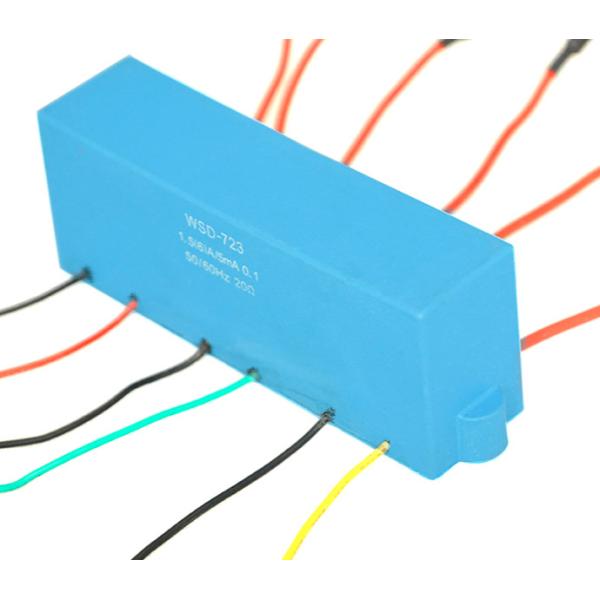 Quality Three in One Type 3 Phase Current Transformer Blue Square Case for Electrical Meter wholesale