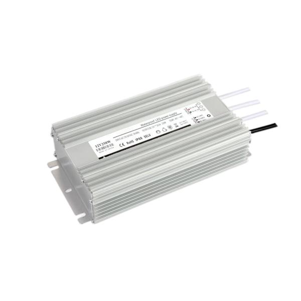 12V/24V/36V/48V Waterproof LED Power Supply - 250W Output, IP67 Rated, Reliable
