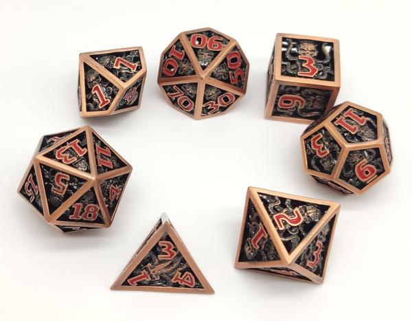 Quality Practical Bulk Custom Polyhedral Dice Set Odorless Manual Grinding wholesale