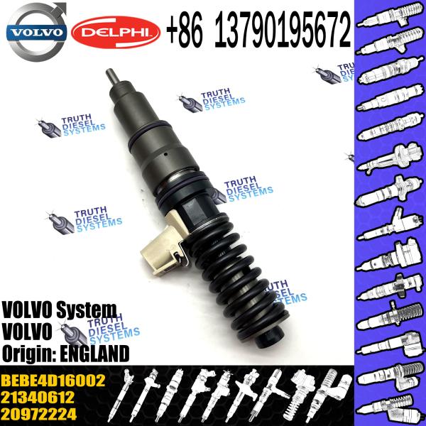 Quality Engine 4 pins Diesel Fuel Injector 20584346 85000498 BEBE4D08002 BEBE4D16002 For VOL Truck D13 wholesale